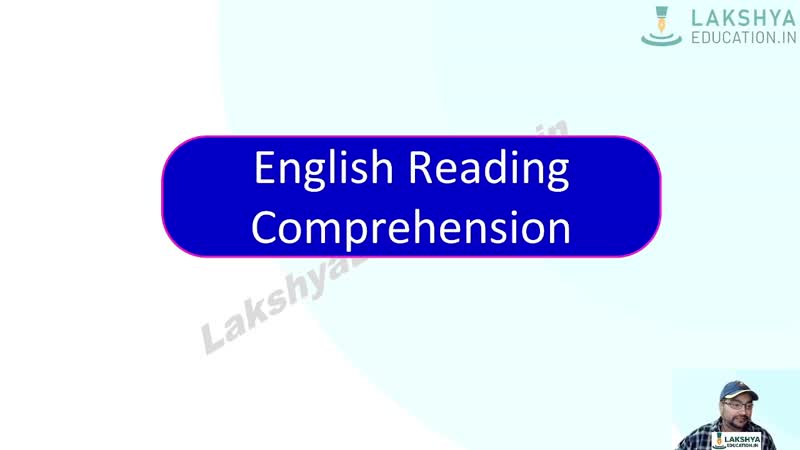 English comprehension 2026 Reading Comprehension Part 1 : (10-02-2026 ...