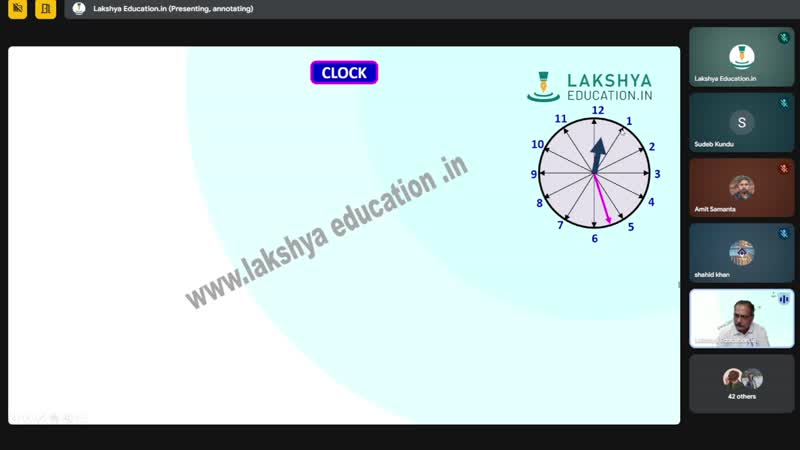 Reasoning Live Classes 2025 Clocks Part 1 : (19-11-2025) Video Tutorial